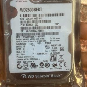 LAPTOP HARD-DRIVE(250GB)